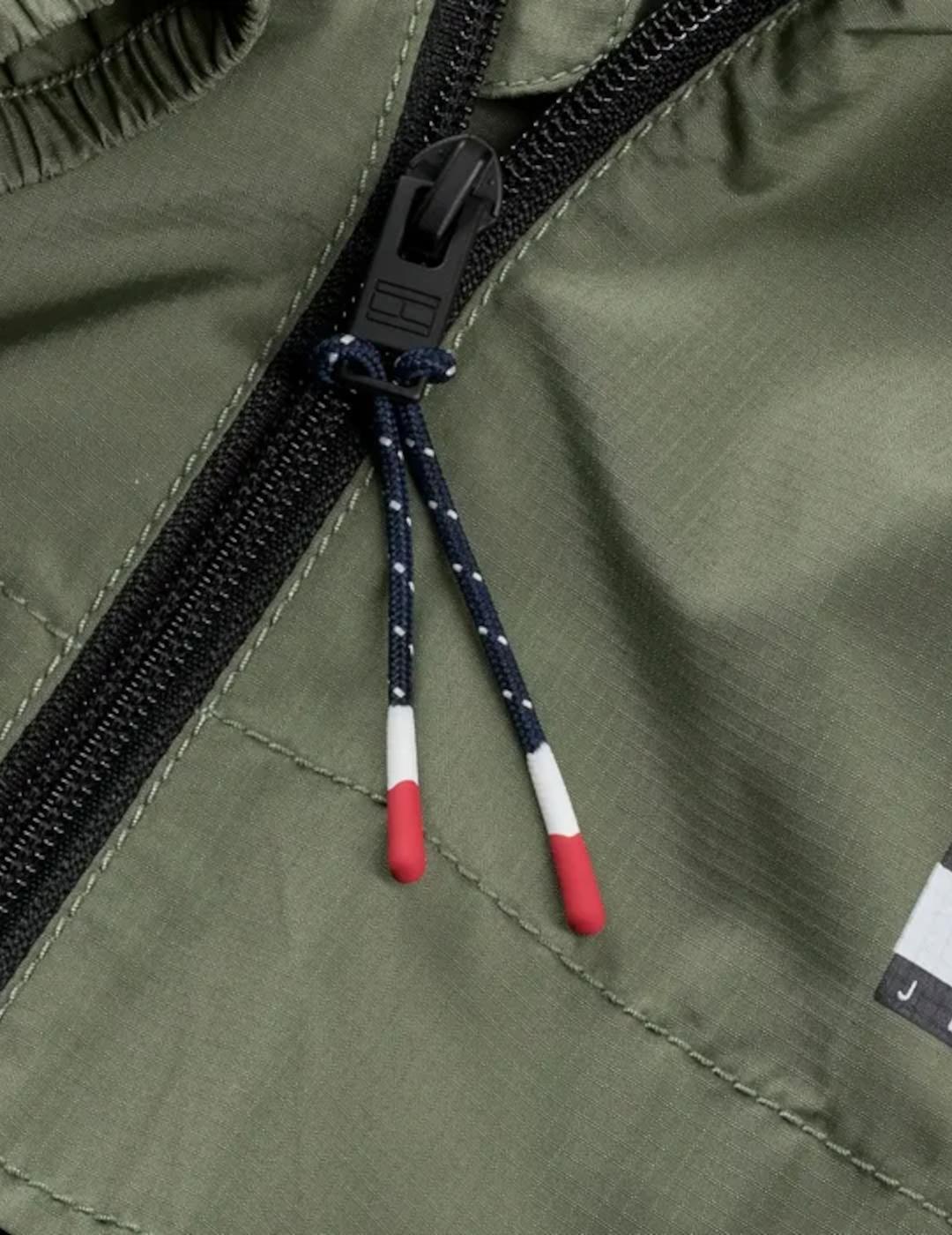 TOMMY CHAQUETA VERDE NEGRO CHICAGO