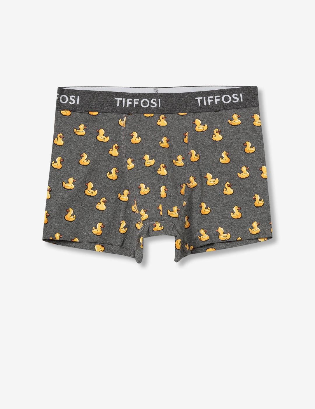 TIFFOSI CALZONCILLO GRIS PATOS JAMIR