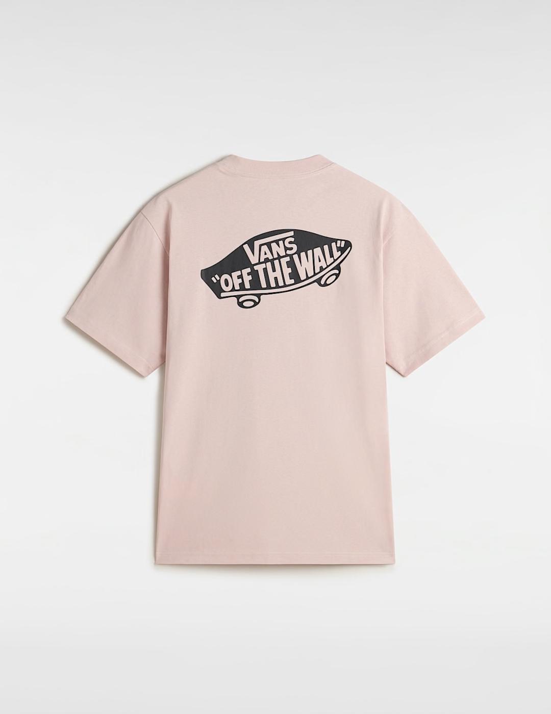 VANS CAMISETA STYLE 76 II ROSA