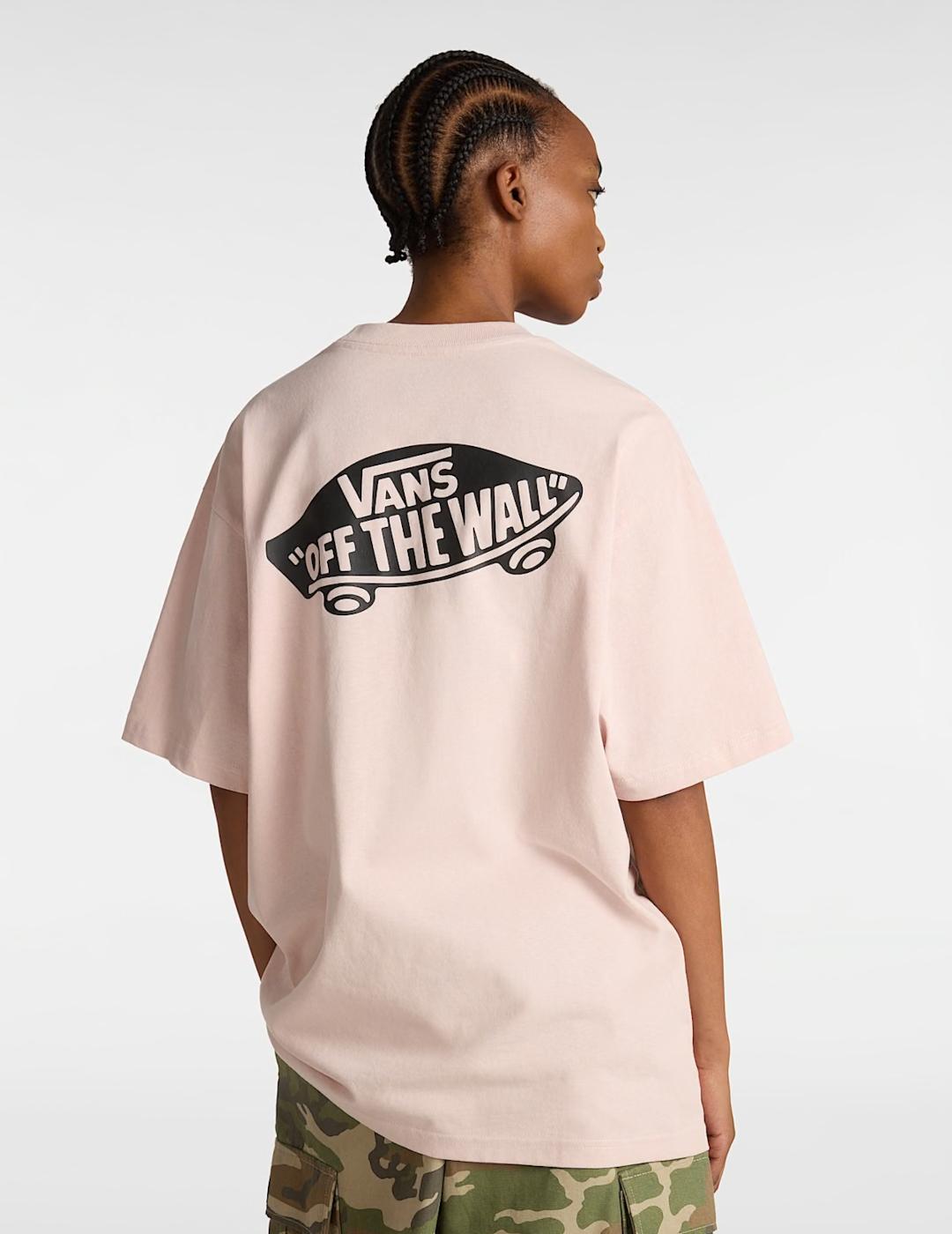 VANS CAMISETA STYLE 76 II ROSA