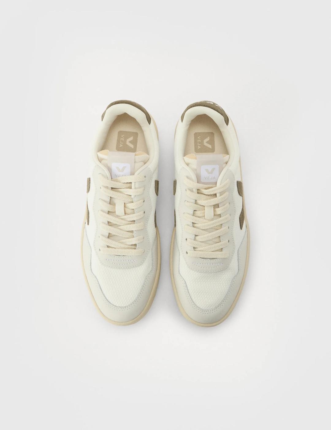 VEJA ZAPATILLA V 90 WHITE KHAKI