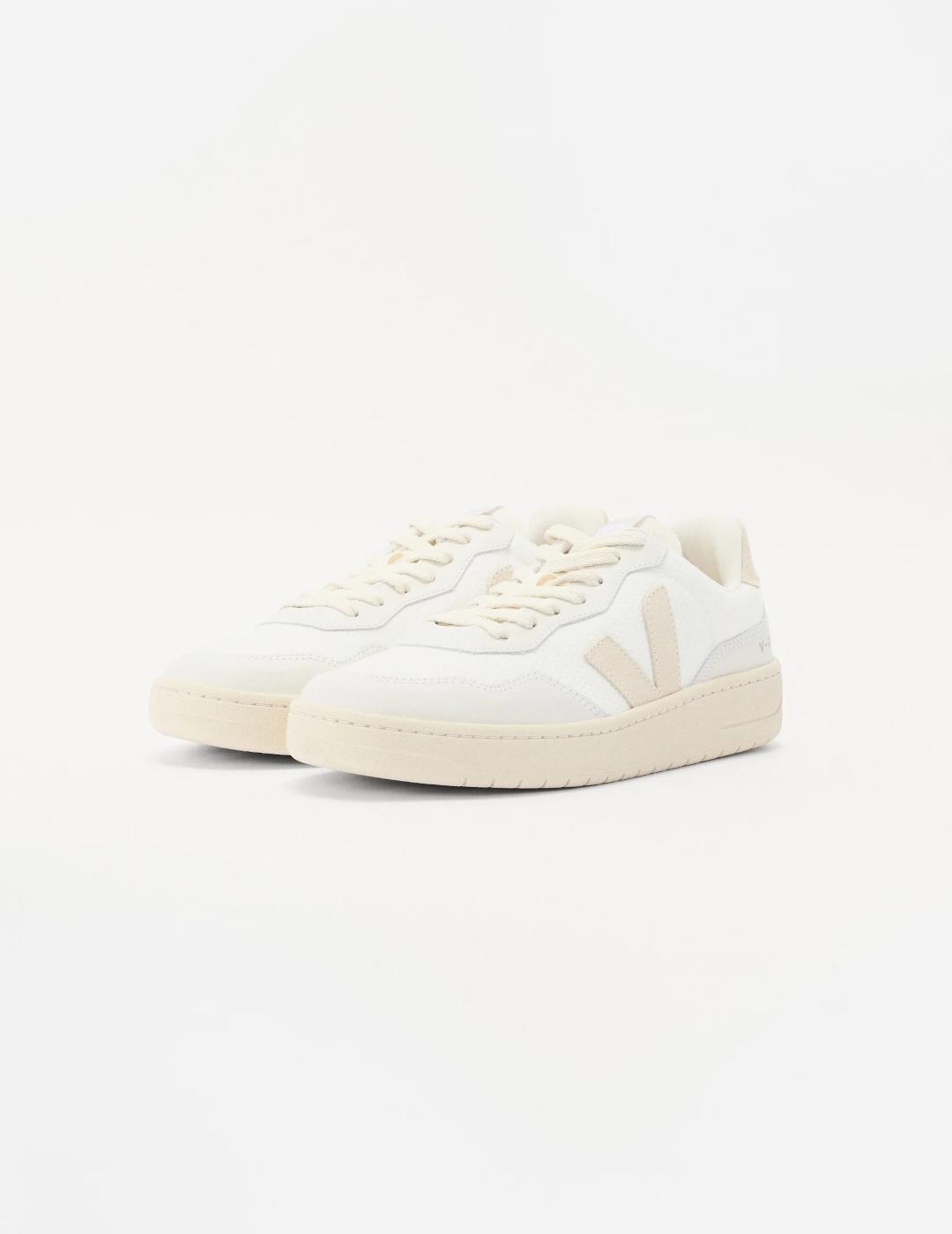 VEJA ZAPATILLA V 90 WHITE PIERRE