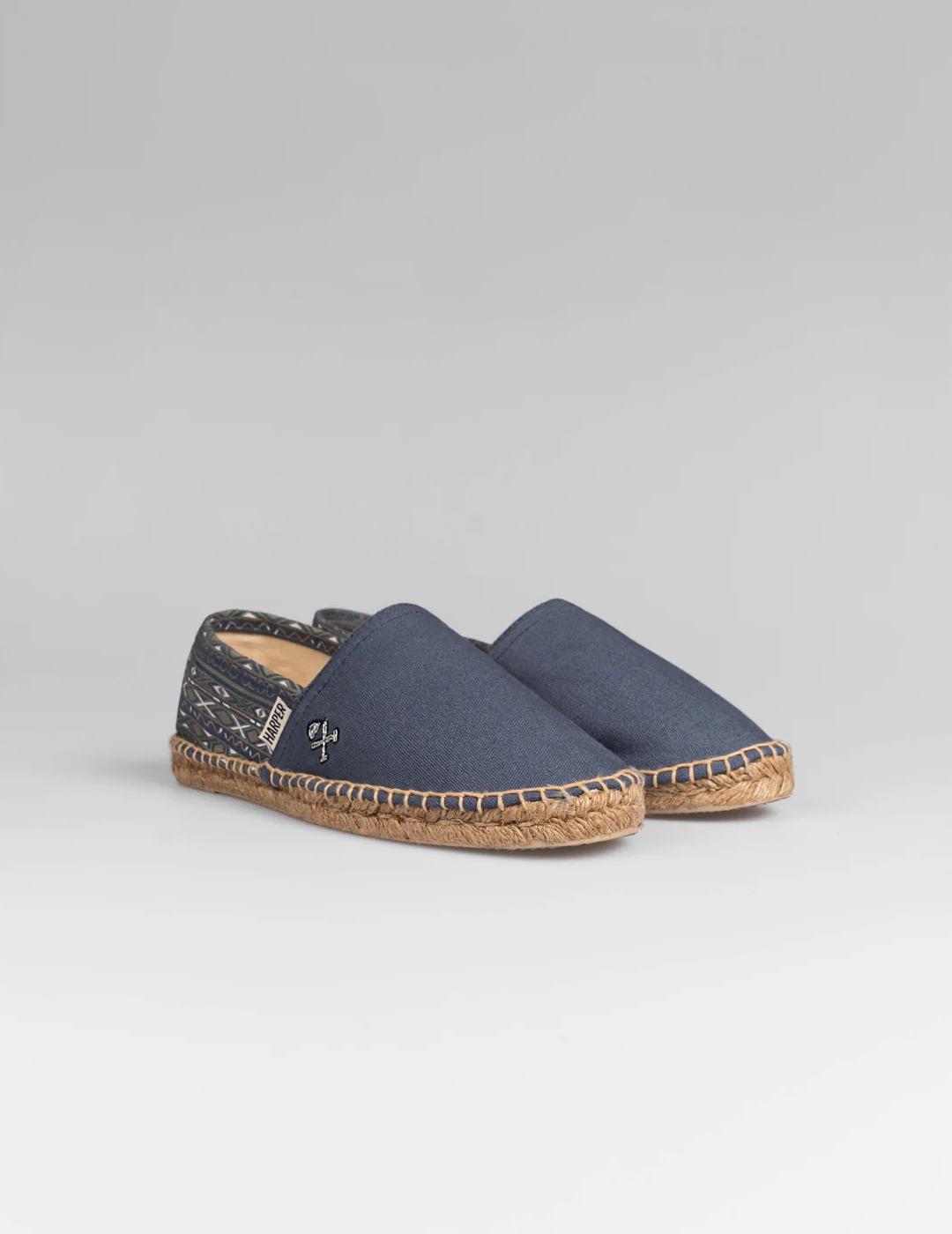 HARPER ESPADRILES ETHNIC AZUL LAVADO