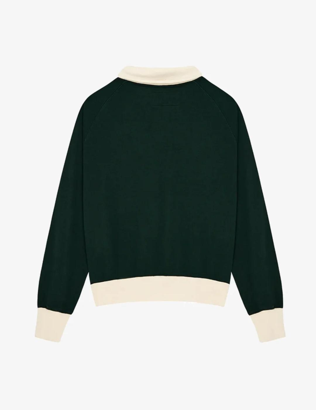 DEUS JERSEY ZIP VERDE SPECTER RACING