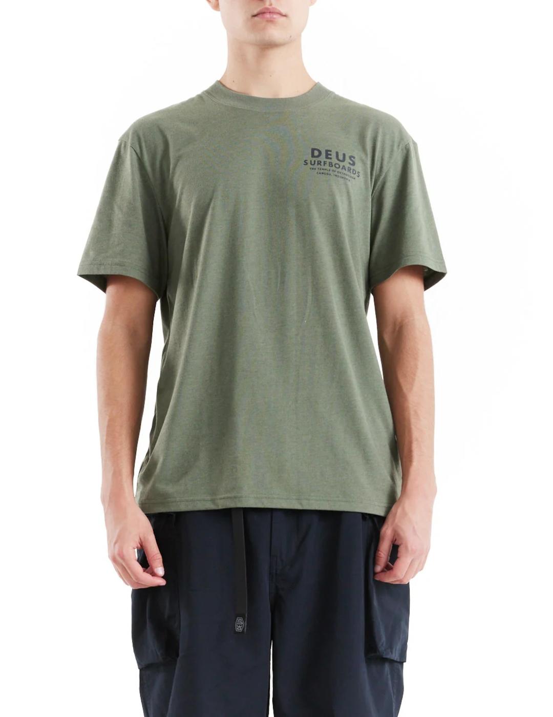 DEUS CAMISETA VERDE THE EGG