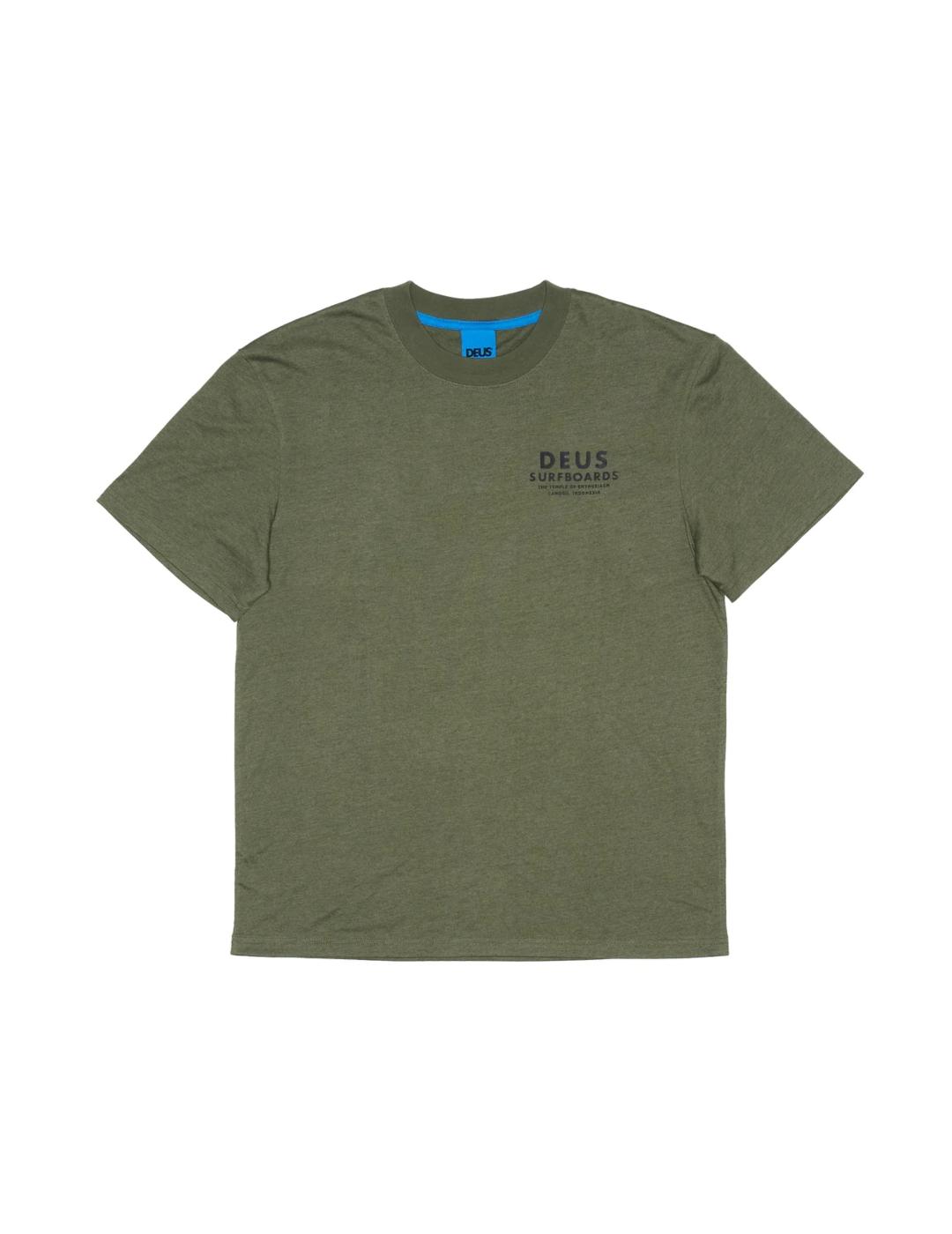 DEUS CAMISETA VERDE THE EGG