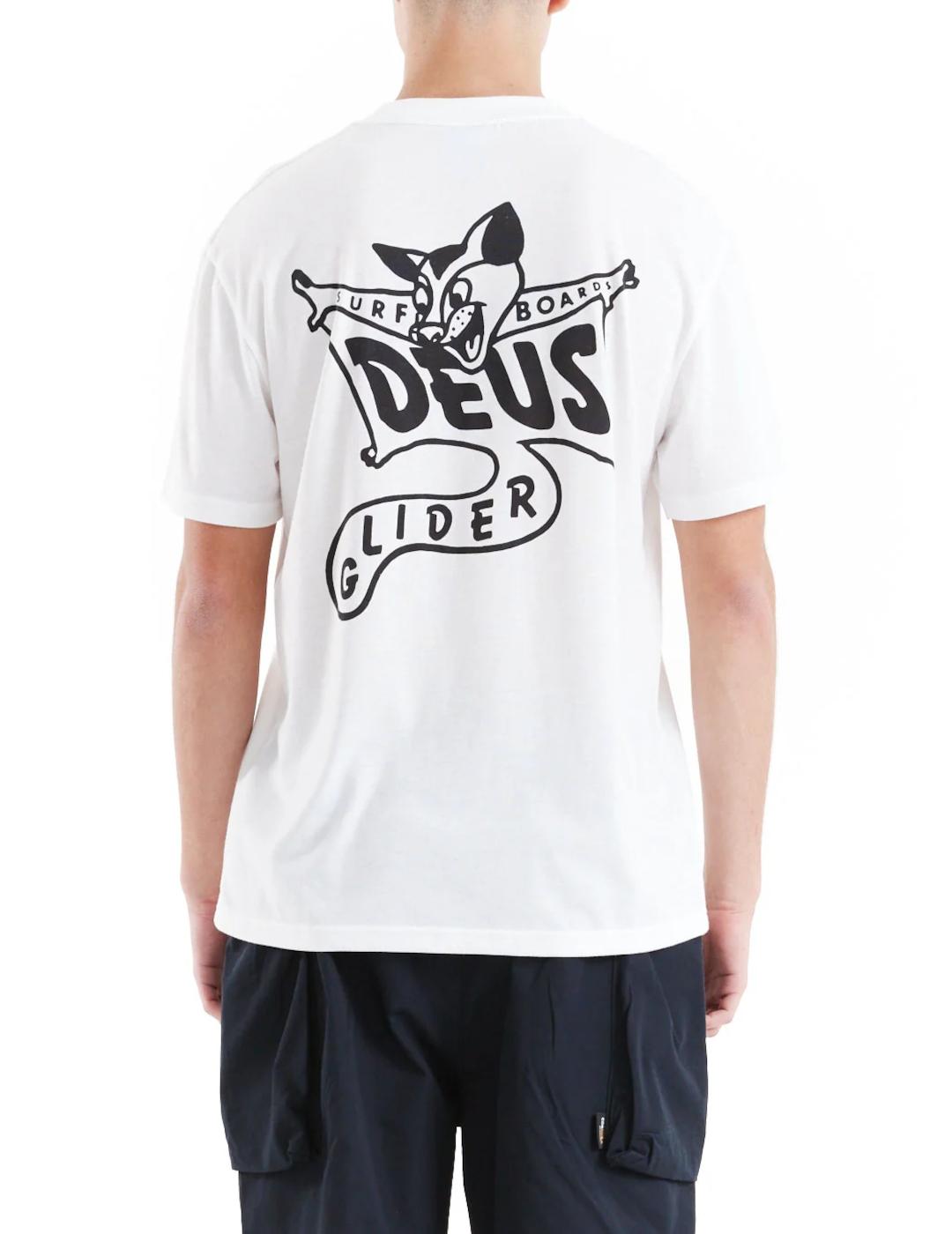DEUS CAMISETA BLANCA THE GLIDER