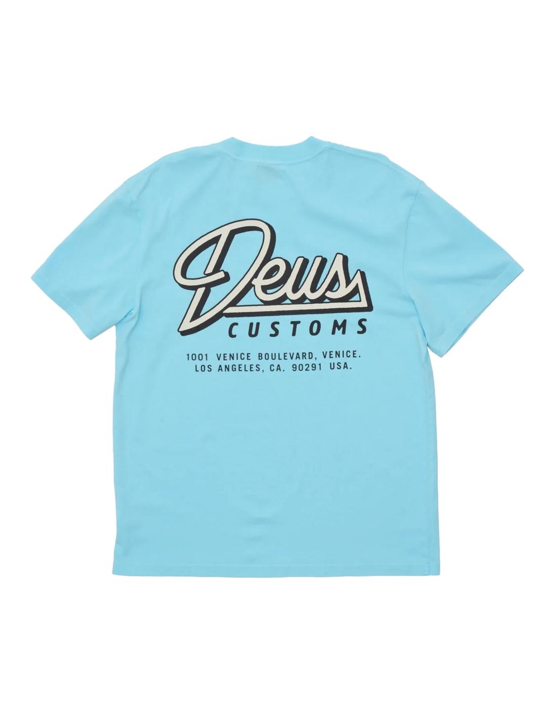 DEUS CAMISETA AZUL CONDUIT
