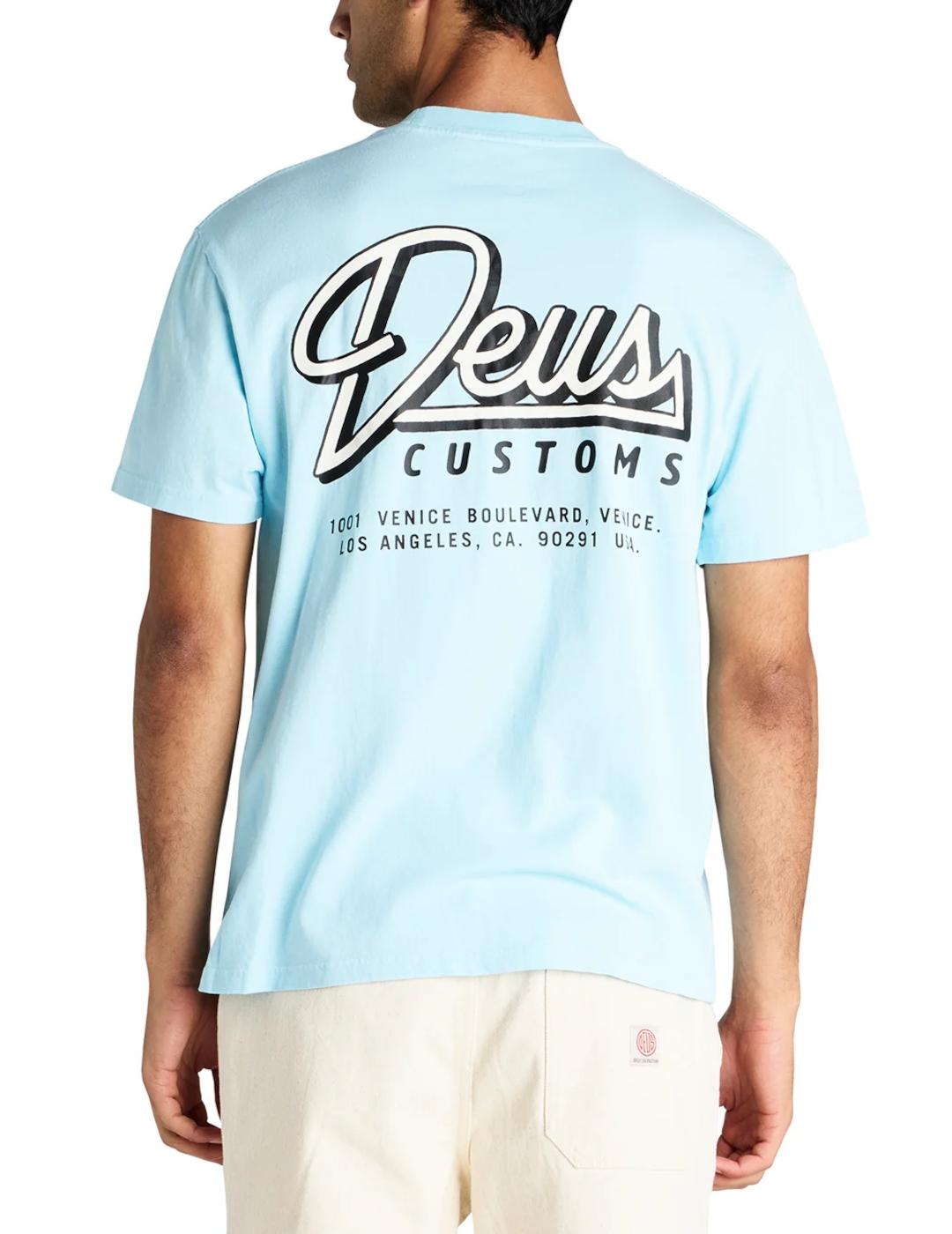 DEUS CAMISETA AZUL CONDUIT