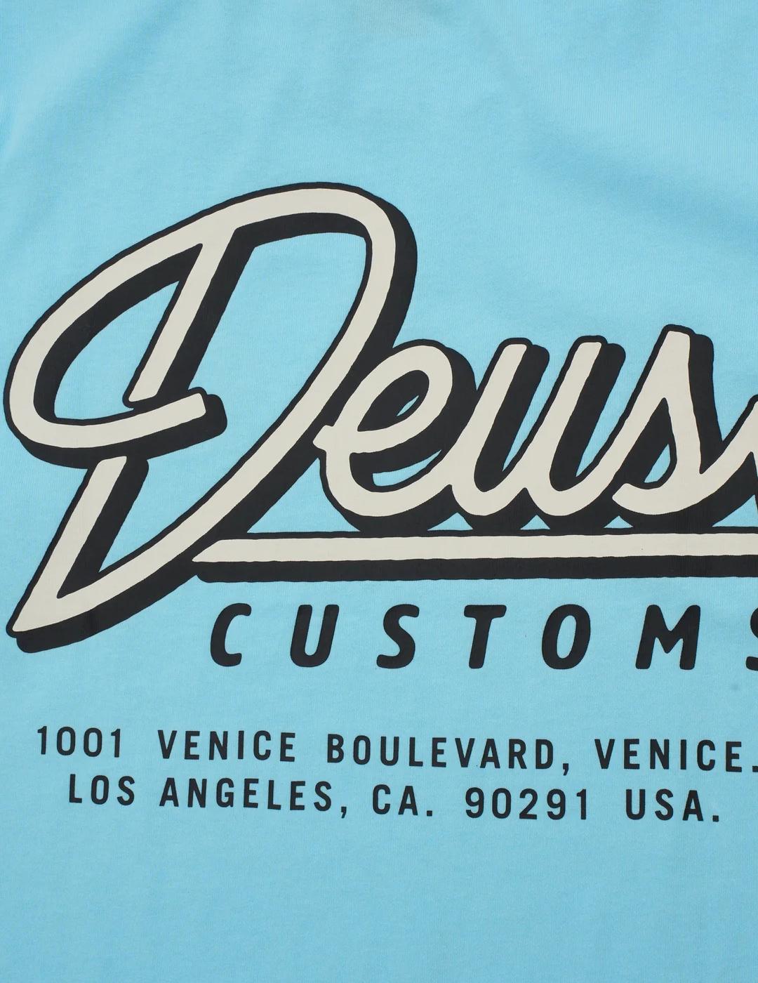 DEUS CAMISETA AZUL CONDUIT