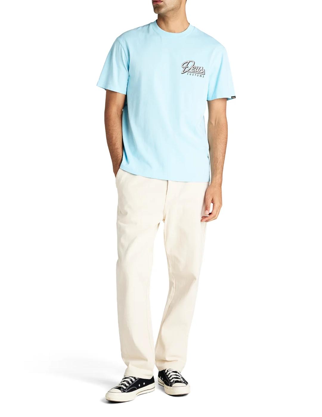 DEUS CAMISETA AZUL CONDUIT