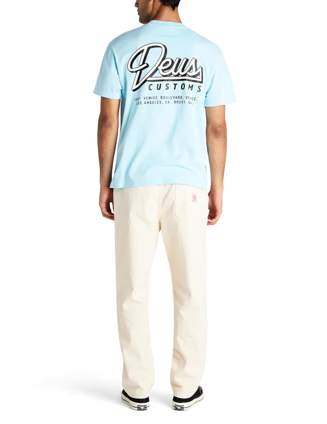 DEUS CAMISETA AZUL CONDUIT