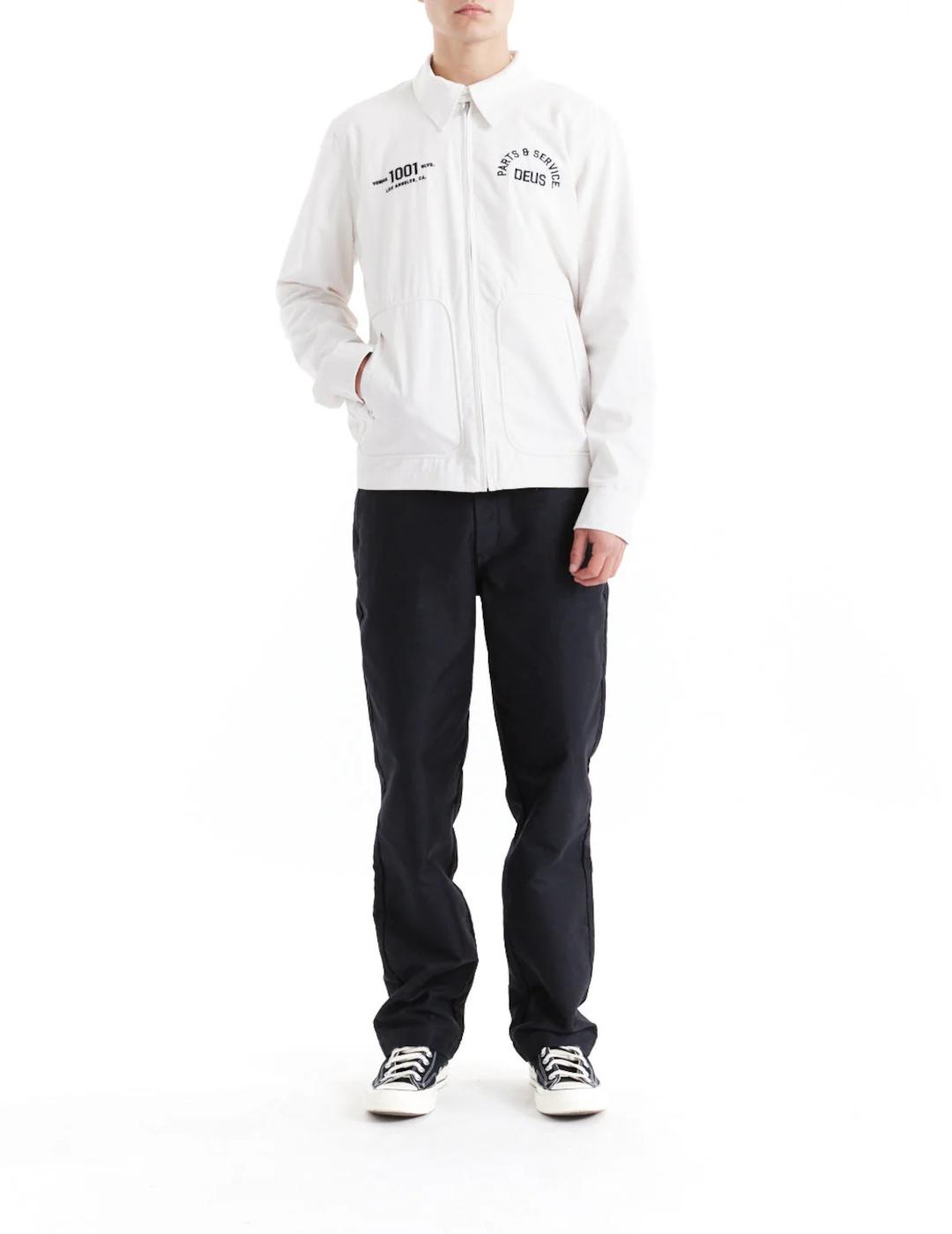 DEUS CHAQUETA BLANCA TELLER DRIZZLER