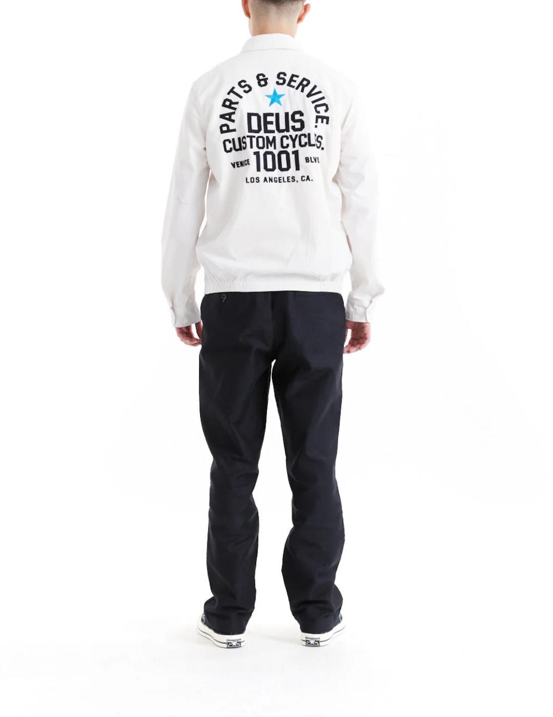 DEUS CHAQUETA BLANCA TELLER DRIZZLER