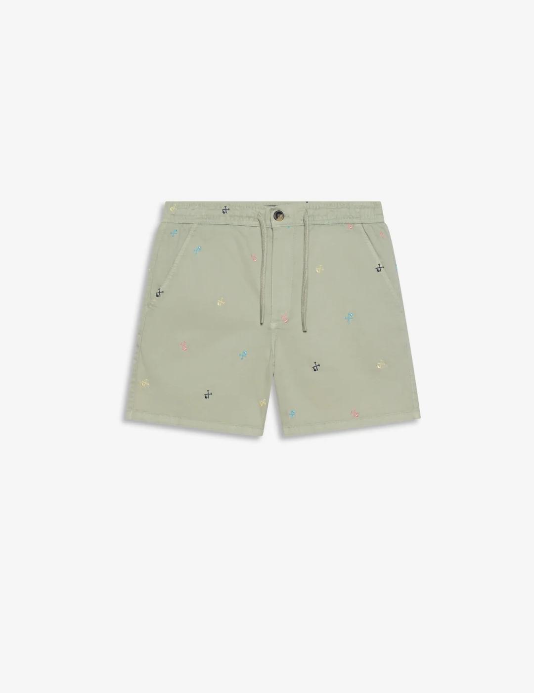 HARPER BERMUDA SUNSET VERDE MILITAR