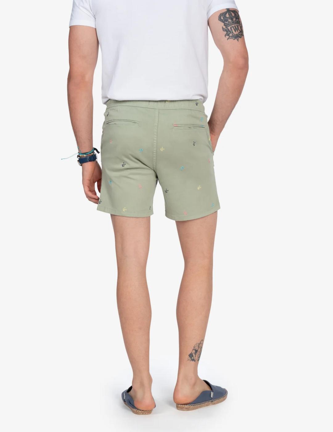HARPER BERMUDA SUNSET VERDE MILITAR