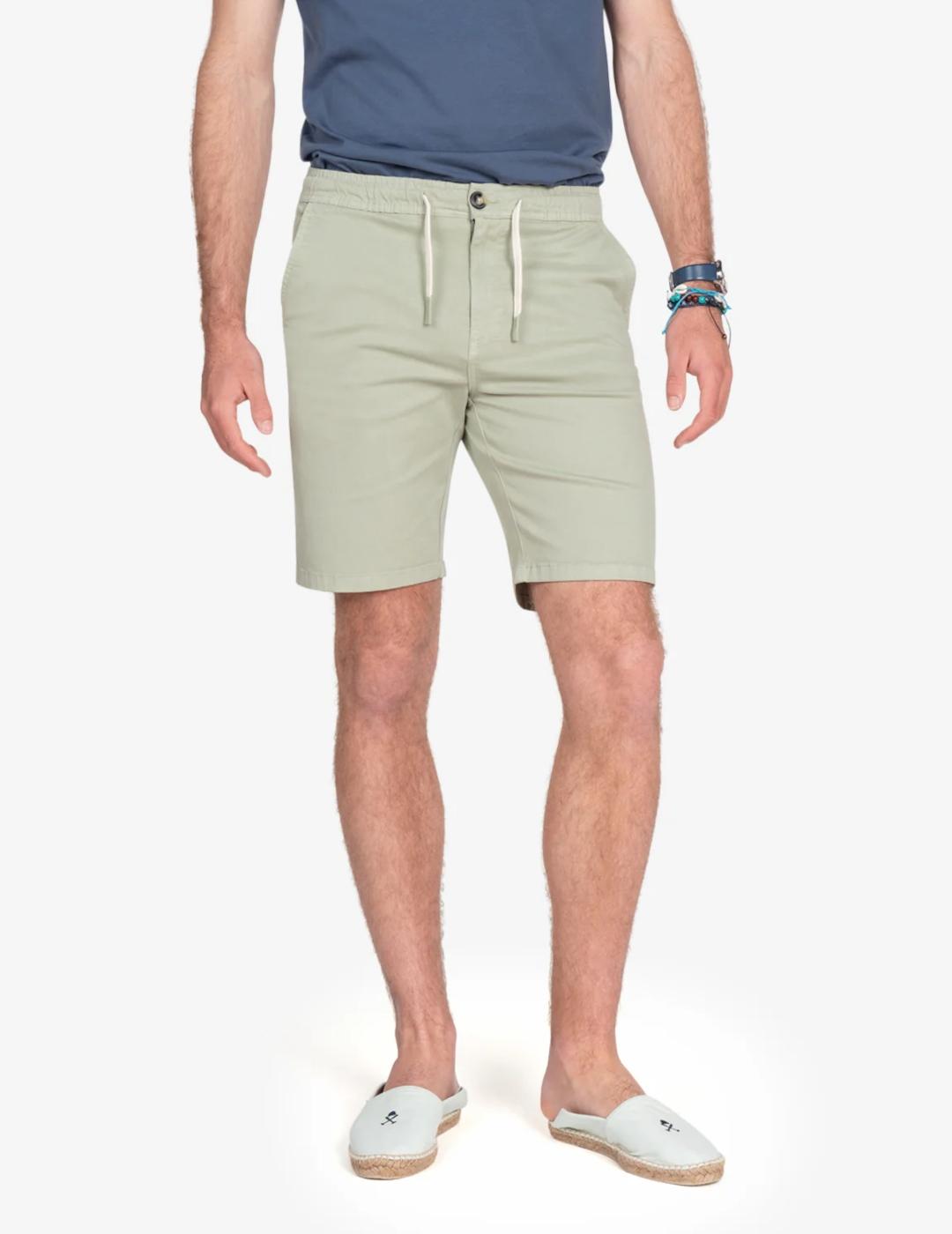 HARPER BERMUDA JOGGER VERDE MILITAR