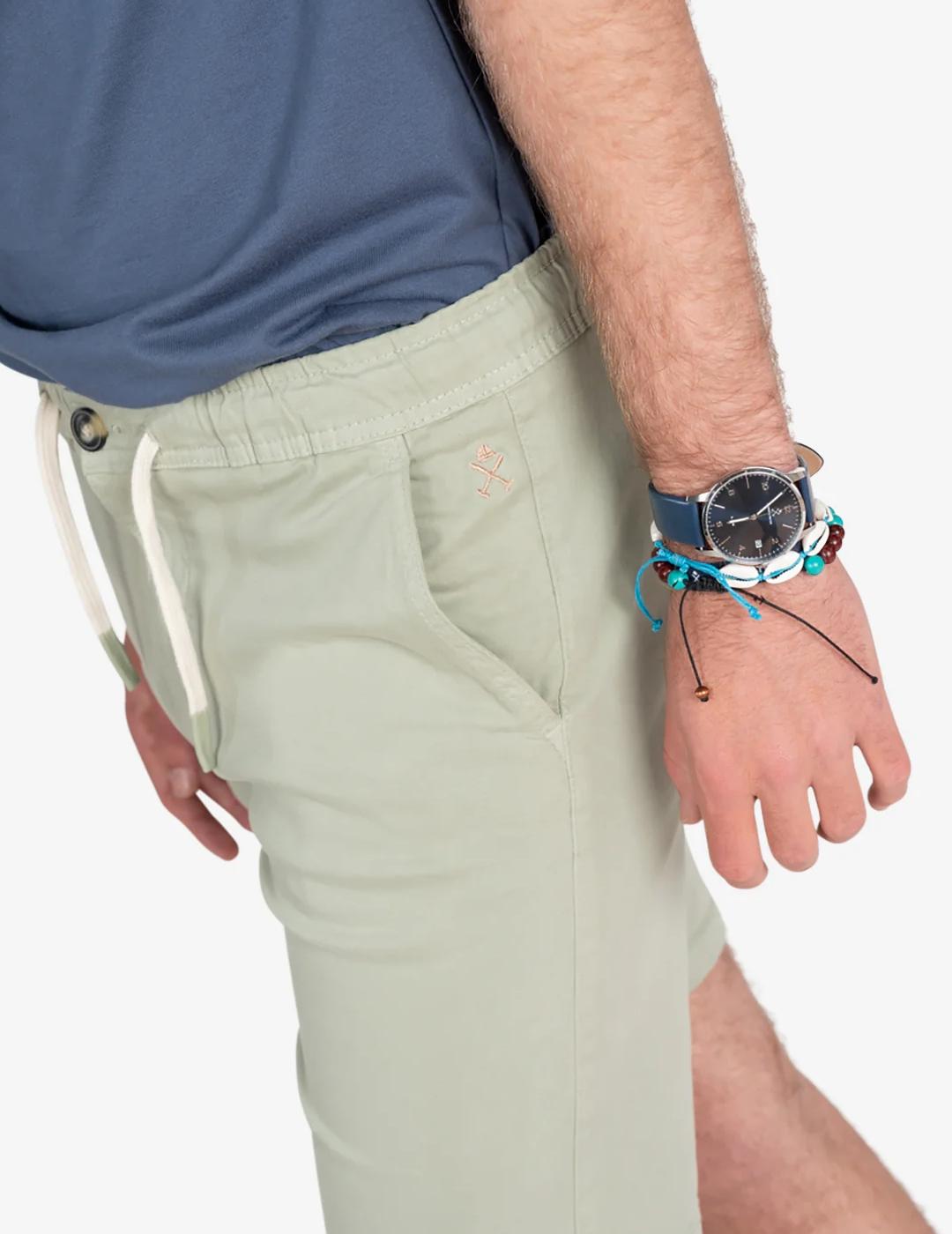 HARPER BERMUDA JOGGER VERDE MILITAR