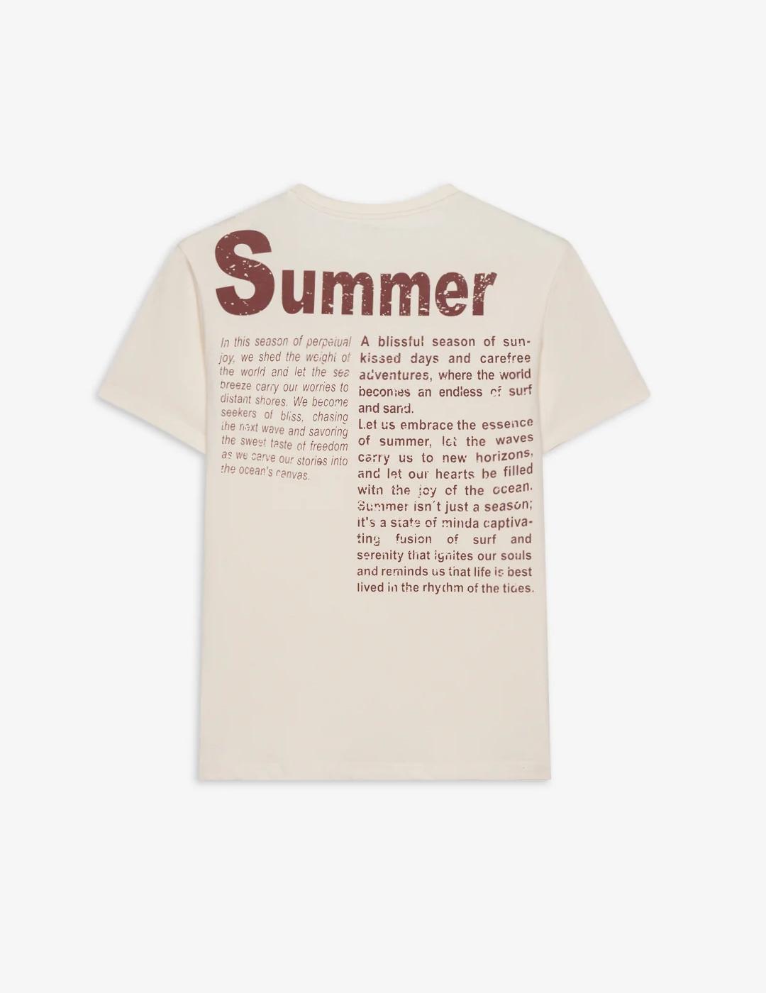 HARPER CAMISETA BLANCA SUMMER