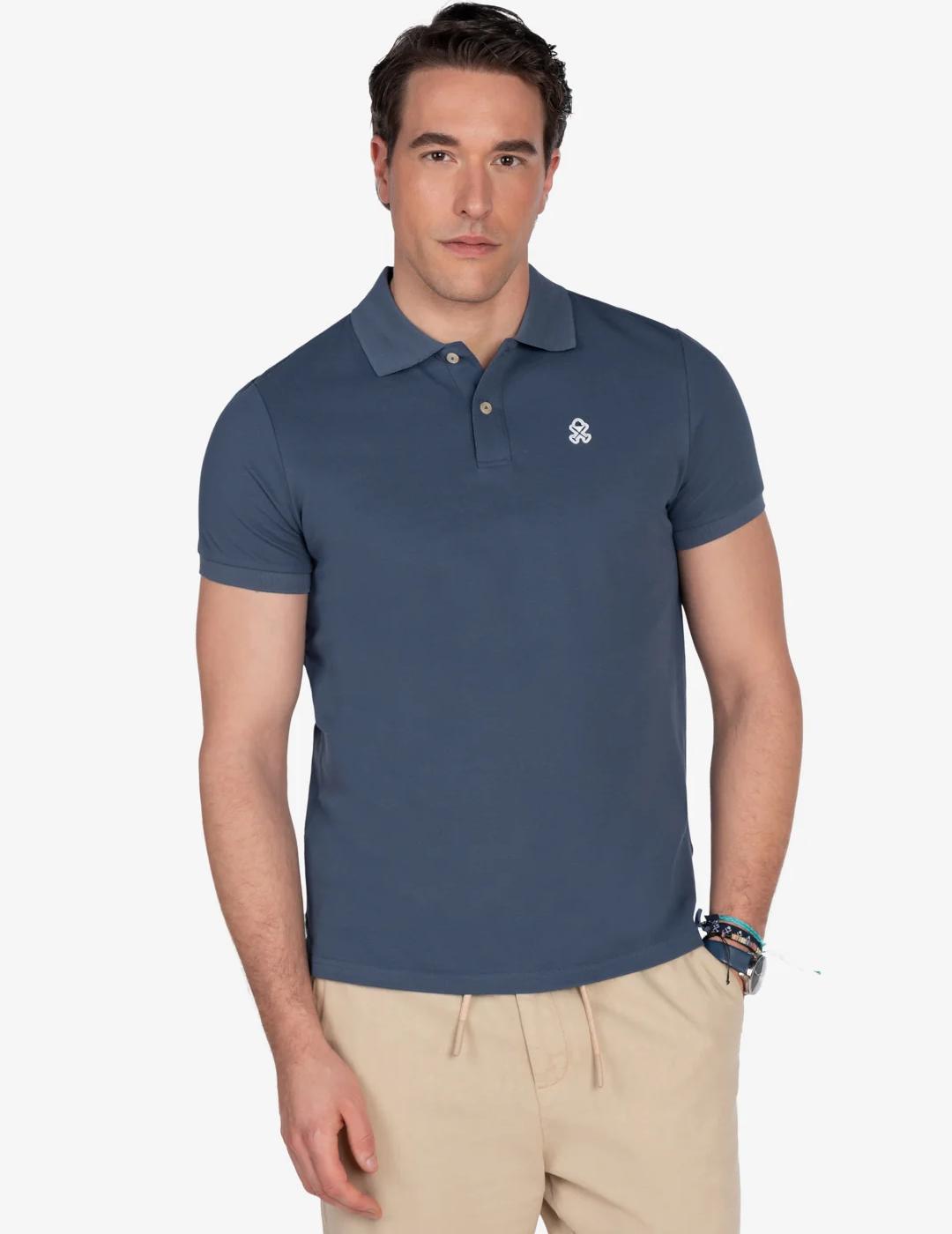HARPER POLO BLUE WASH RETRO