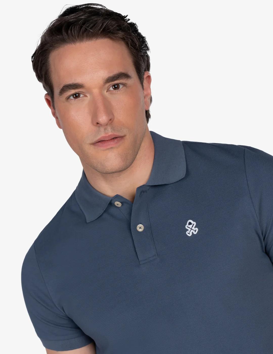HARPER POLO BLUE WASH RETRO