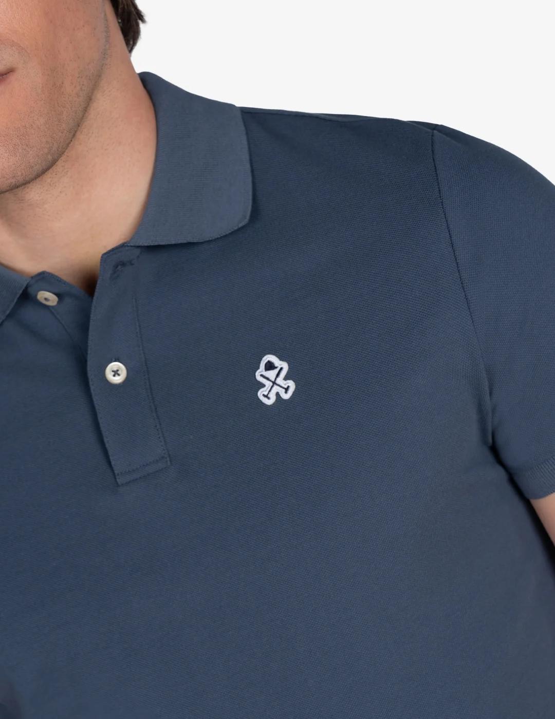 HARPER POLO BLUE WASH RETRO
