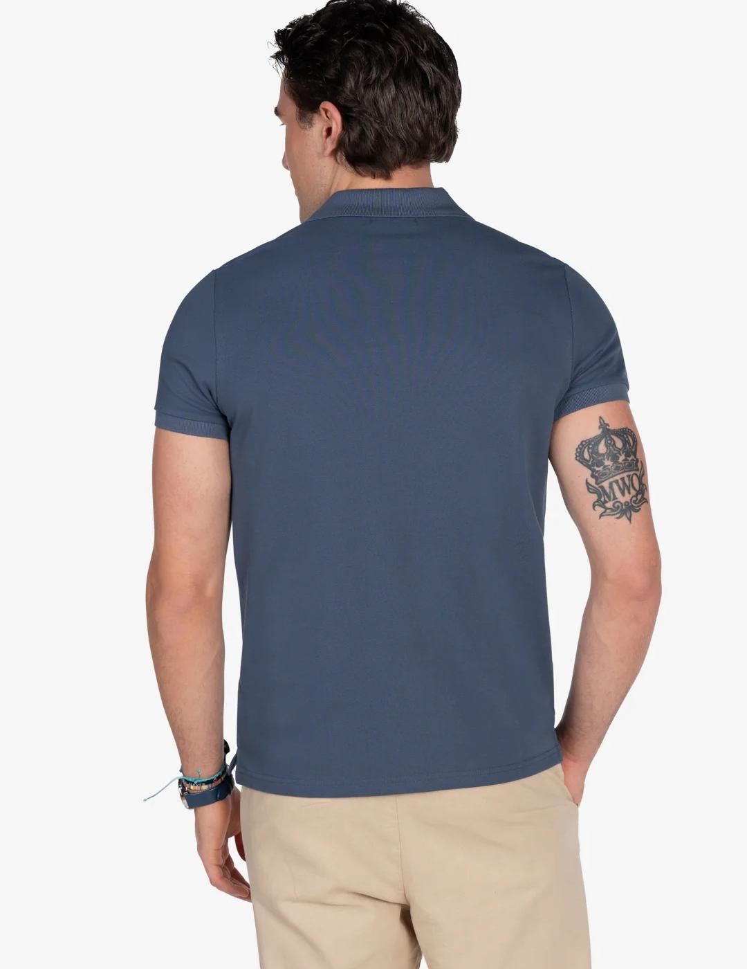 HARPER POLO BLUE WASH RETRO