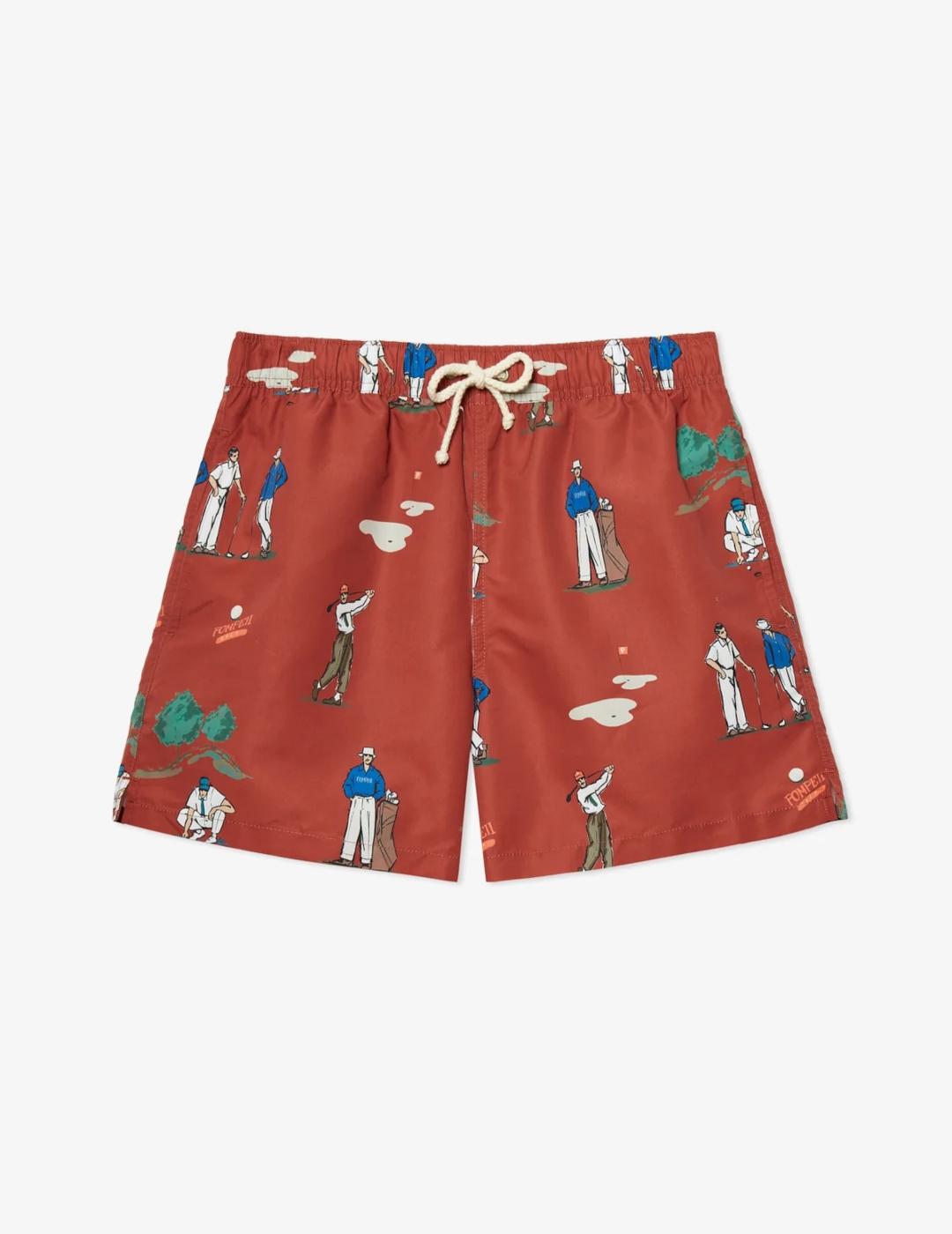 POMPEII BAÑADOR ROJO GOLF