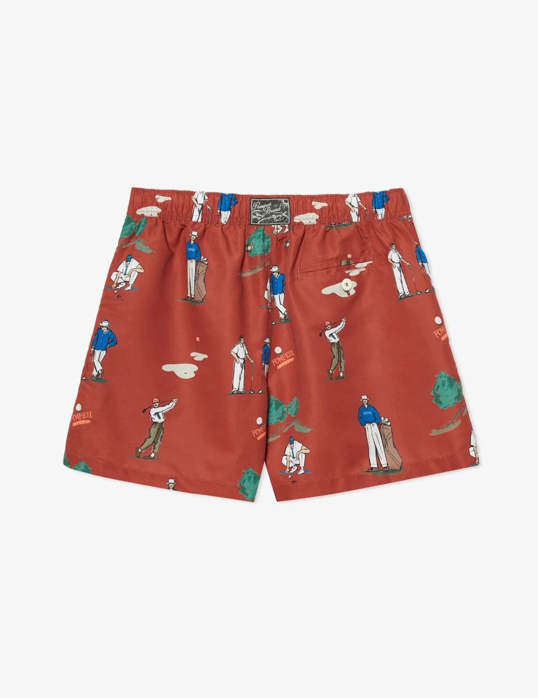 POMPEII BAÑADOR ROJO GOLF