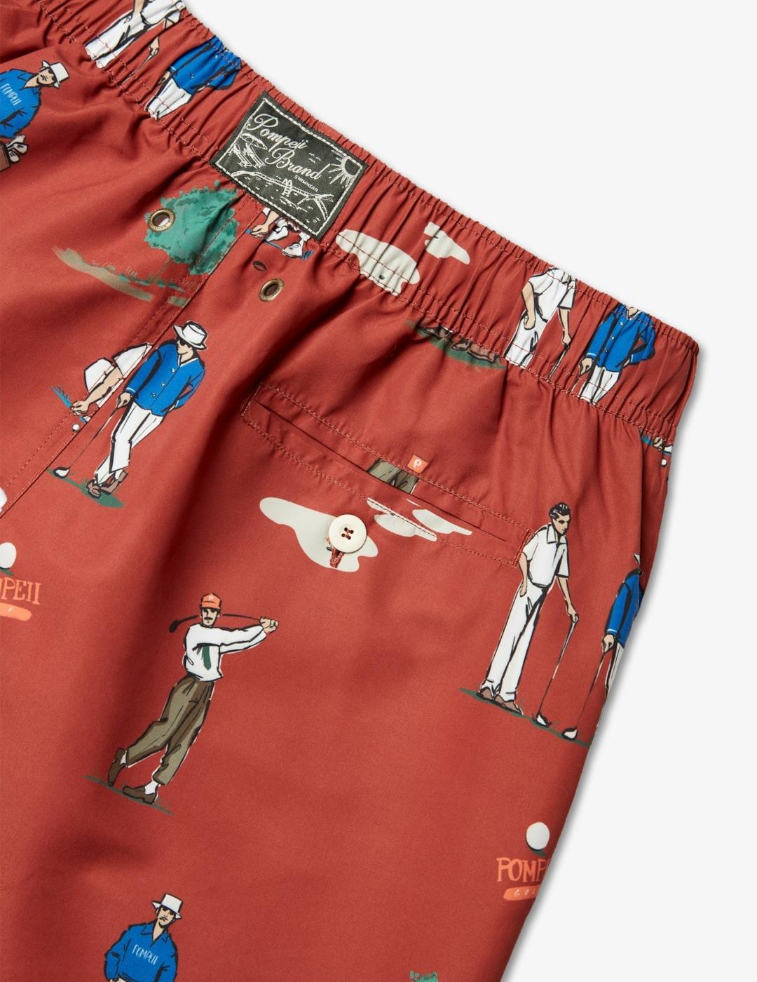 POMPEII BAÑADOR ROJO GOLF