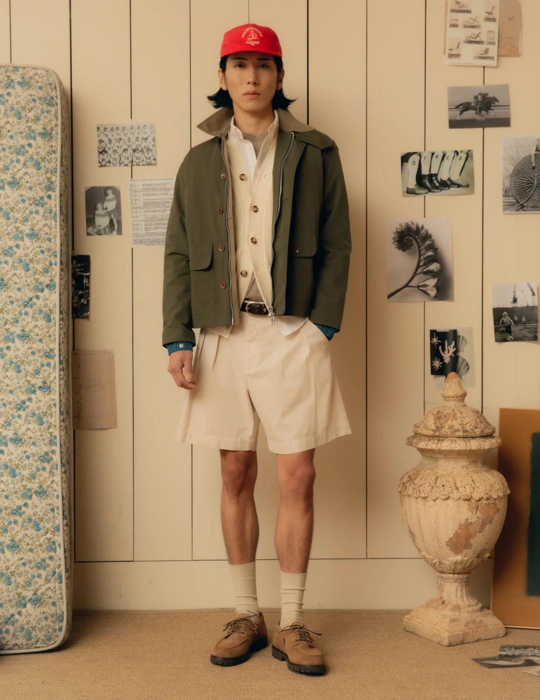 POMPEII CHAQUETA VERDE FIELD