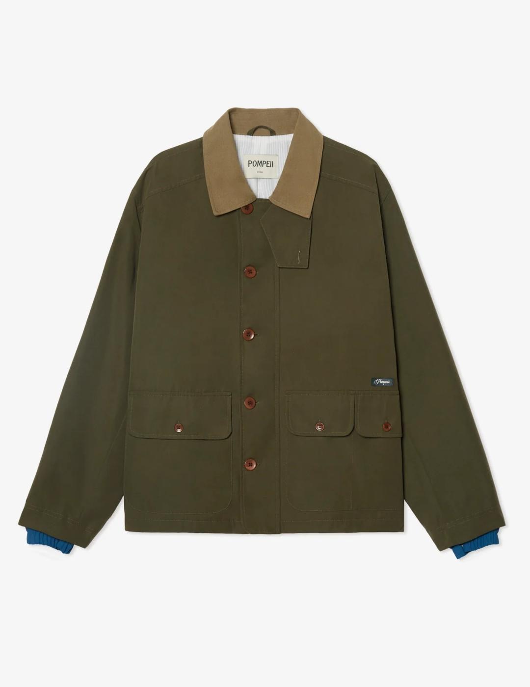 POMPEII CHAQUETA VERDE FIELD