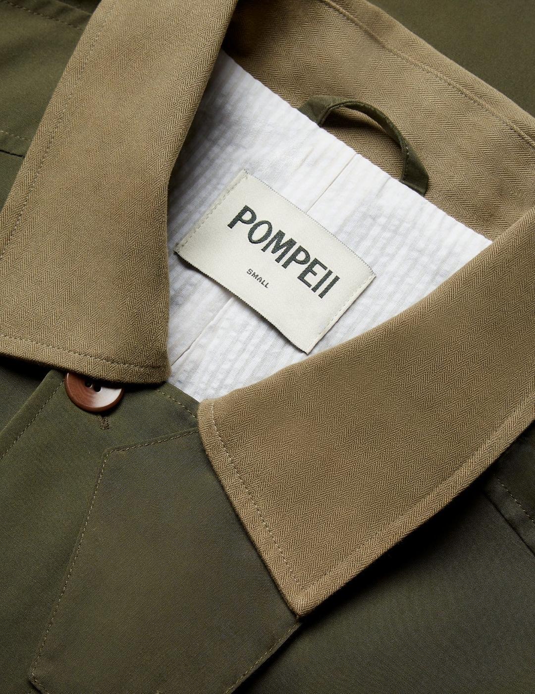 POMPEII CHAQUETA VERDE FIELD