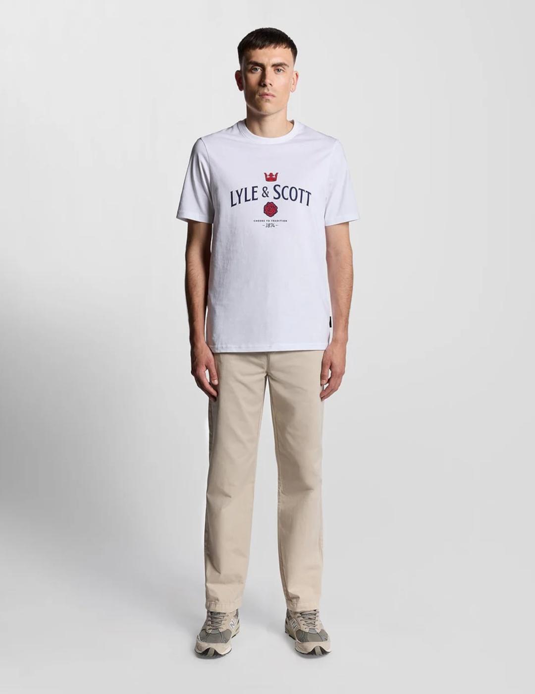 LYLE&SCOTT CHINO BEIGE TAPERED DRAWSTRING