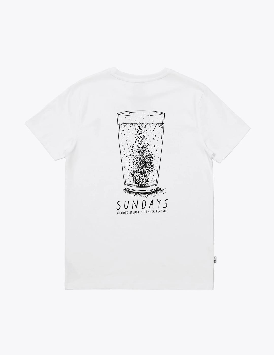 WEMOTO CAMISETA BLANCA RECORDS