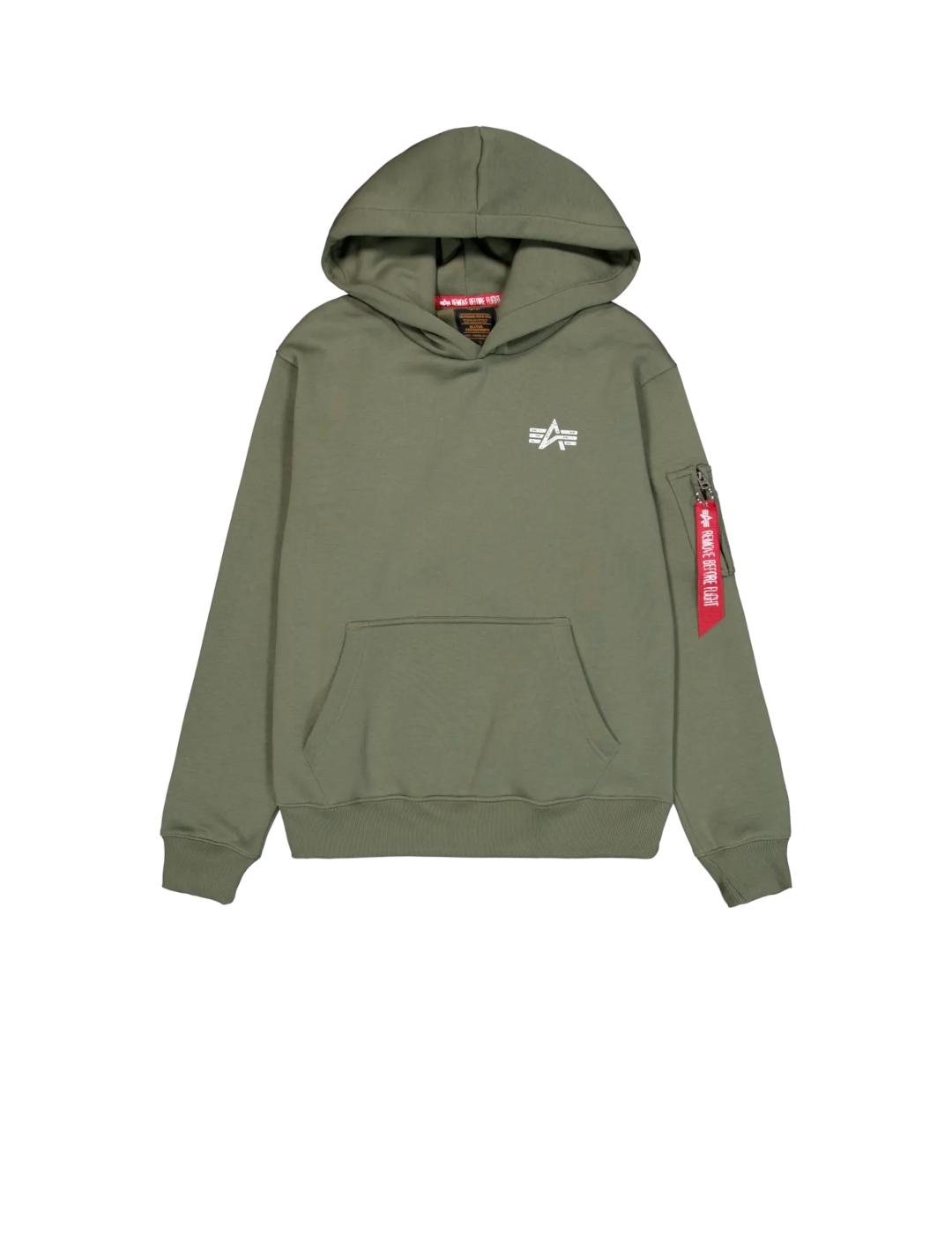 ALPHA HOODIE VERDE SIGNATURE BP