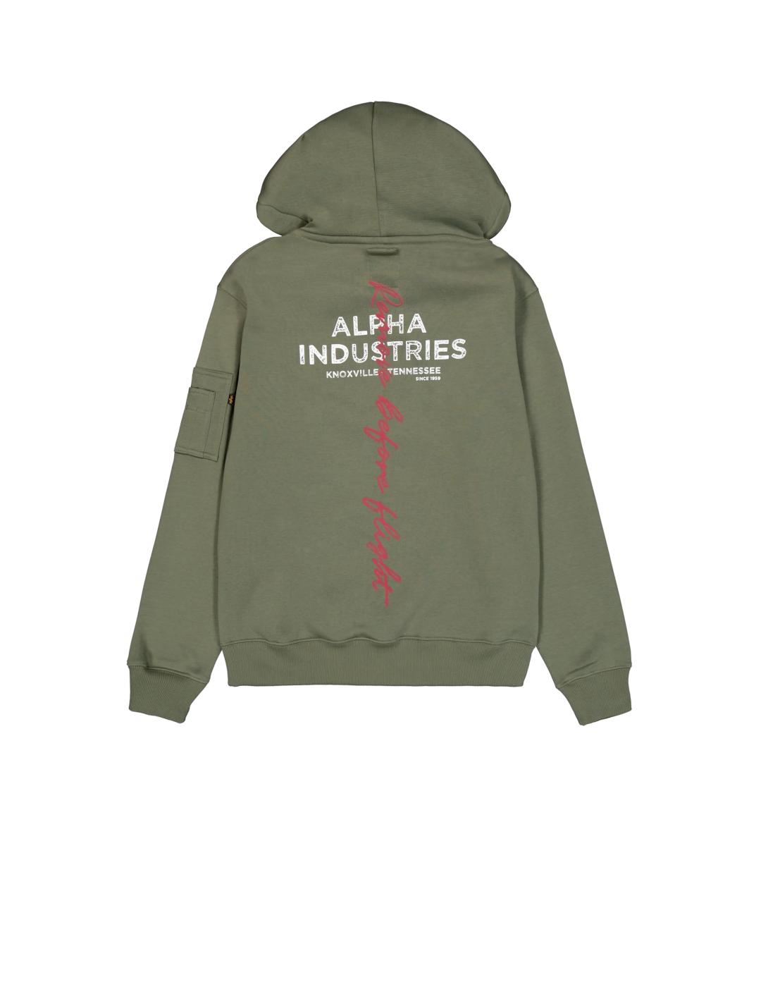 ALPHA HOODIE VERDE SIGNATURE BP