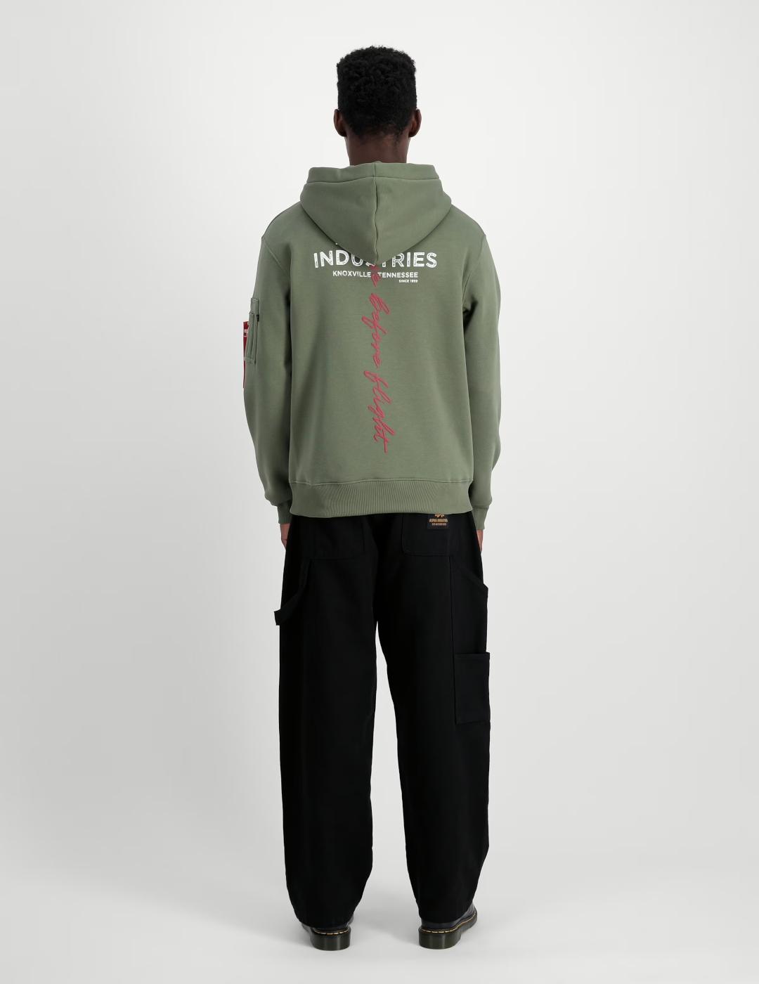 ALPHA HOODIE VERDE SIGNATURE BP