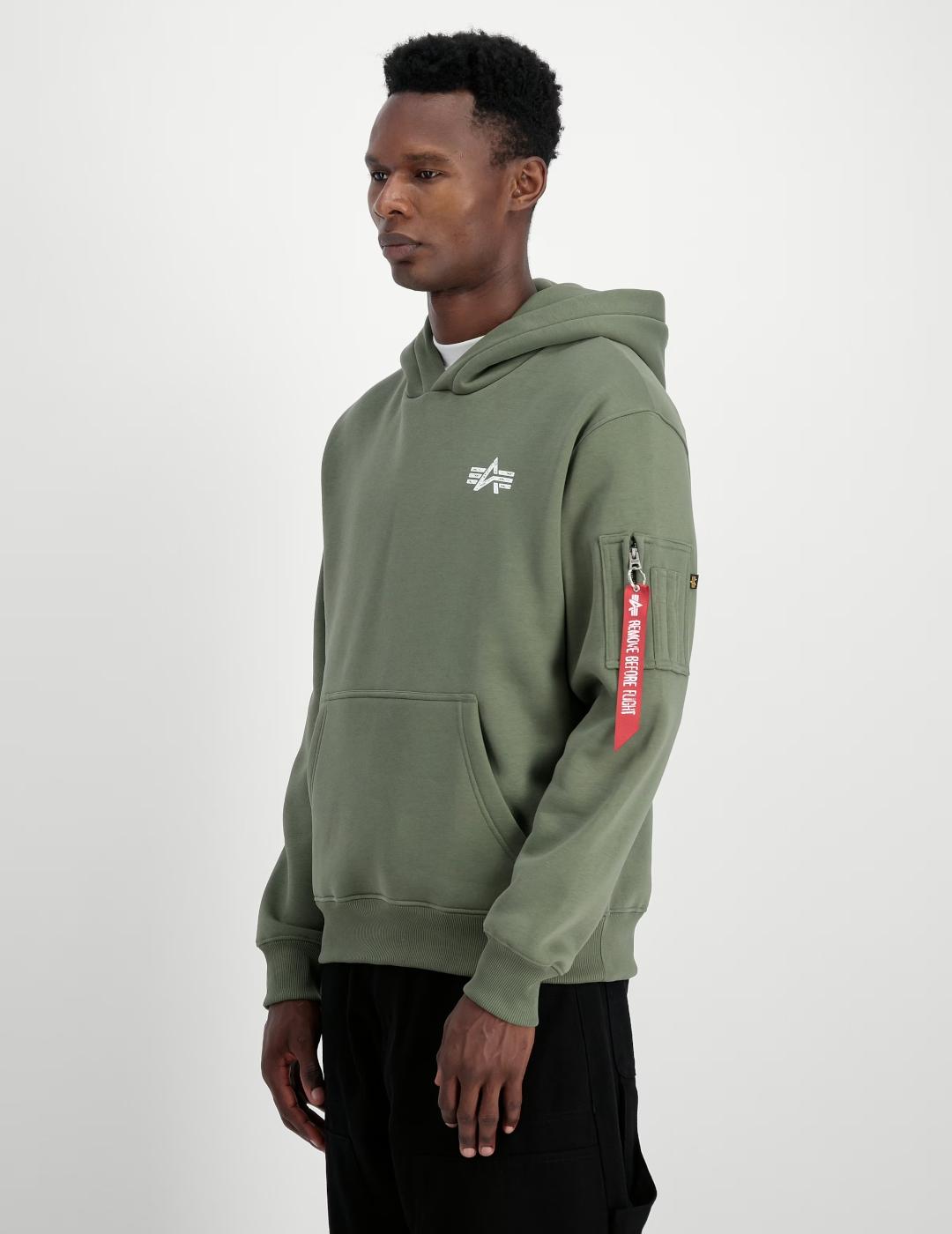 ALPHA HOODIE VERDE SIGNATURE BP