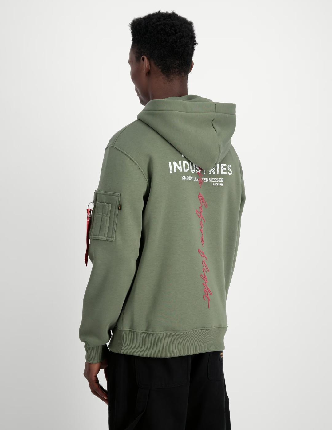 ALPHA HOODIE VERDE SIGNATURE BP