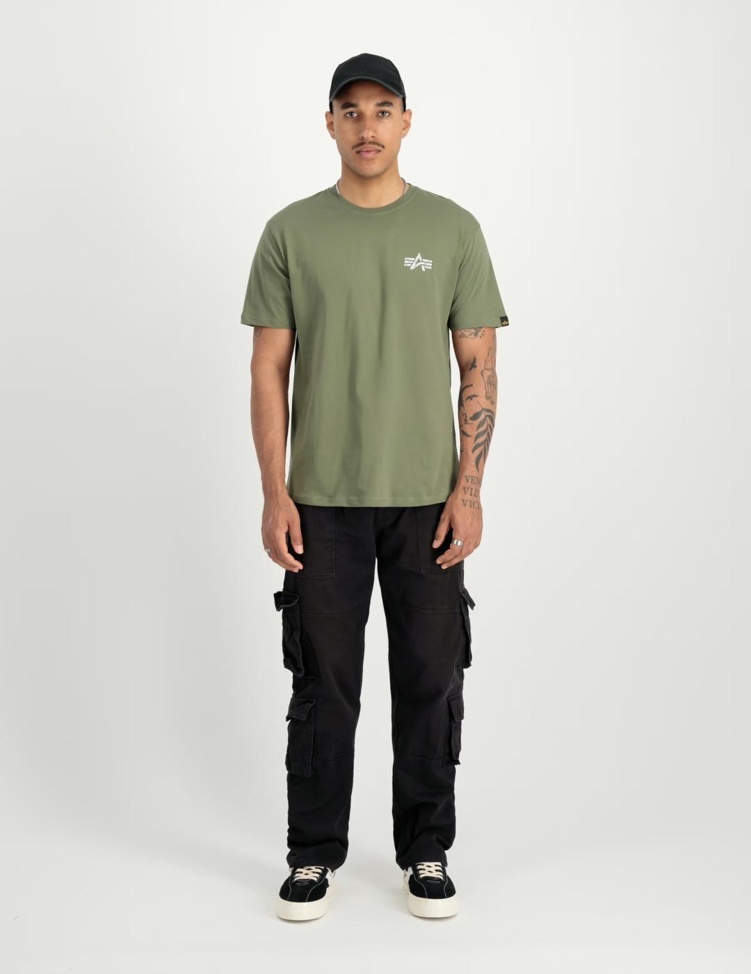 ALPHA CAMISETA VERDE SIGNATURE PRINT