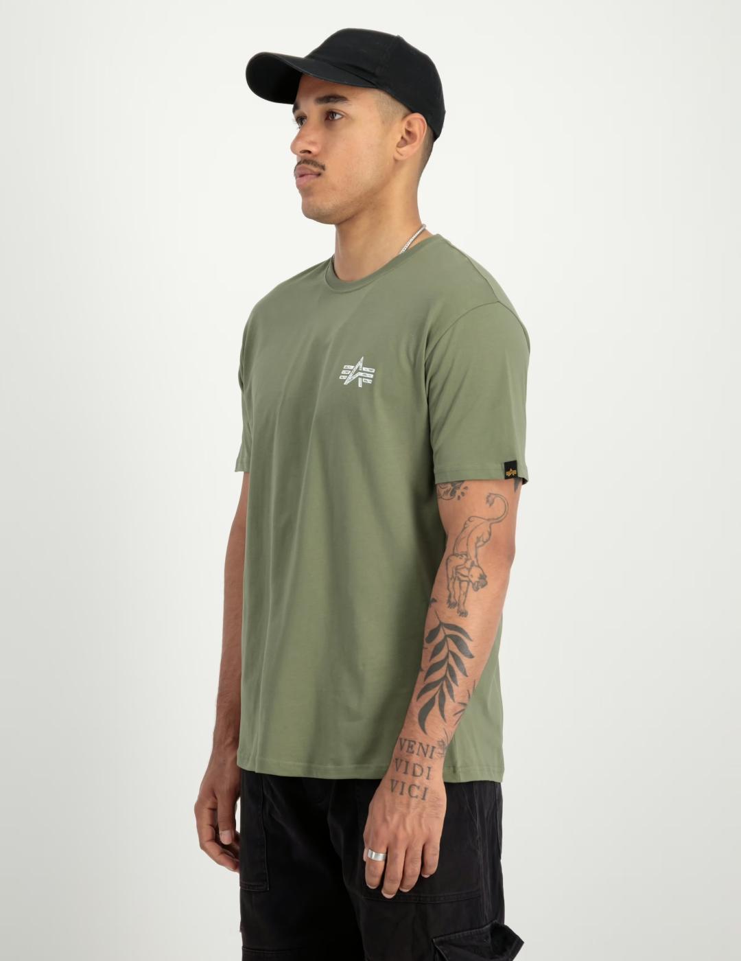 ALPHA CAMISETA VERDE SIGNATURE PRINT