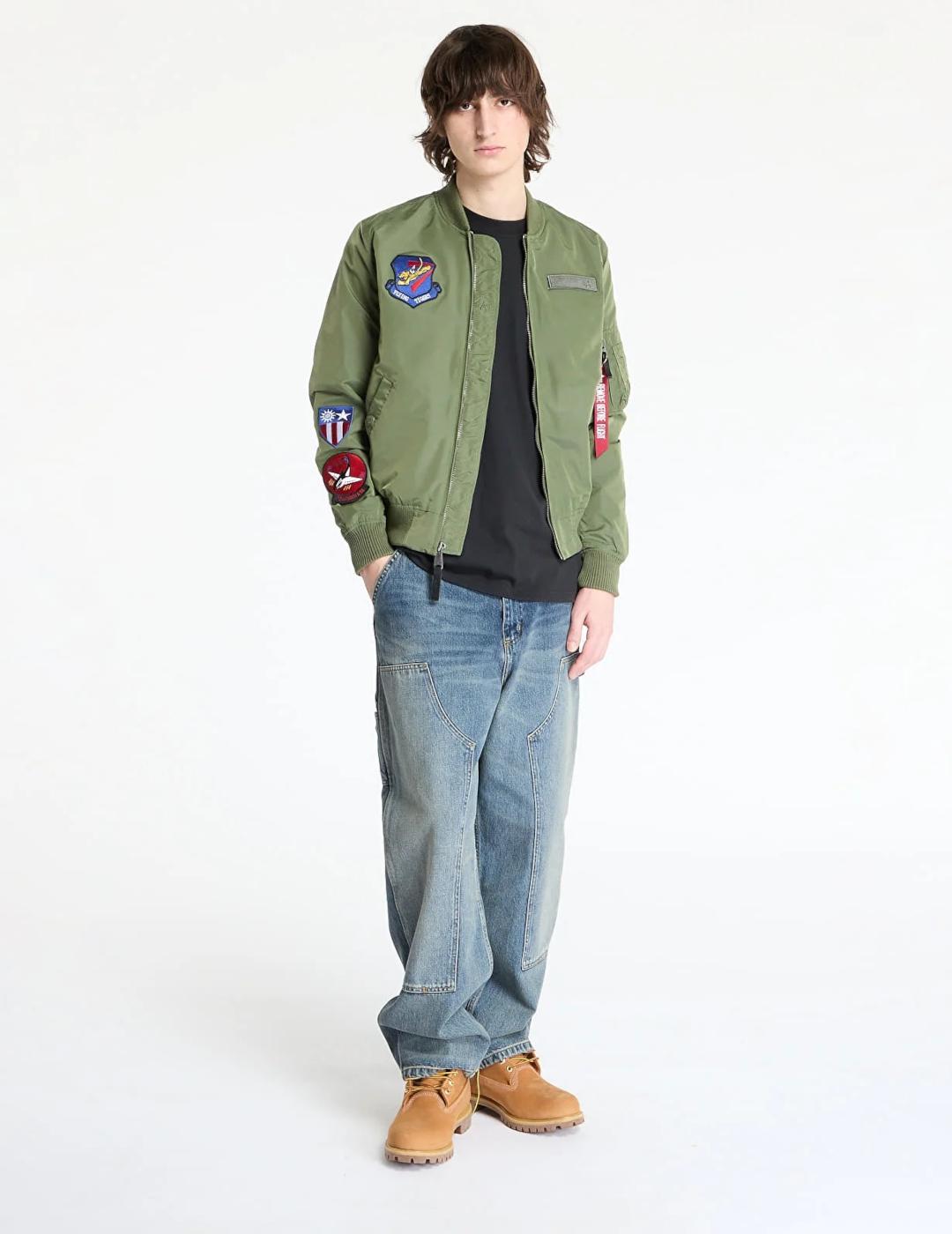 ALPHA BOMBER VERDE FLYING TIGERS MA-1