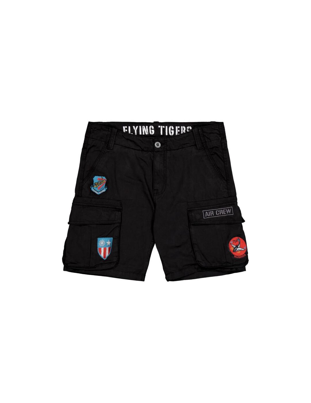 ALPHA SHORT NEGRO FLYING TIGERS