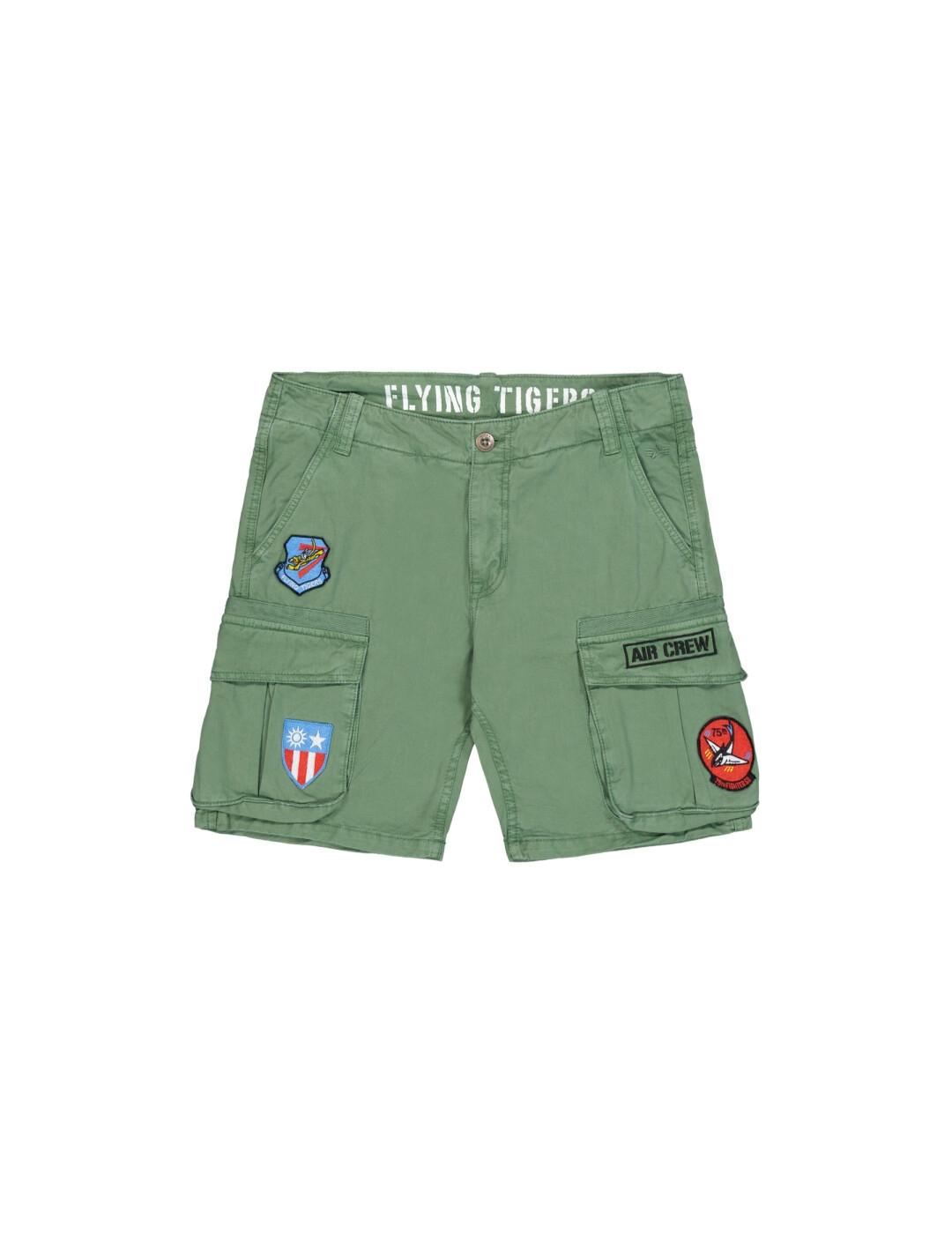 ALPHA SHORT VERDE FLYING TIGERS