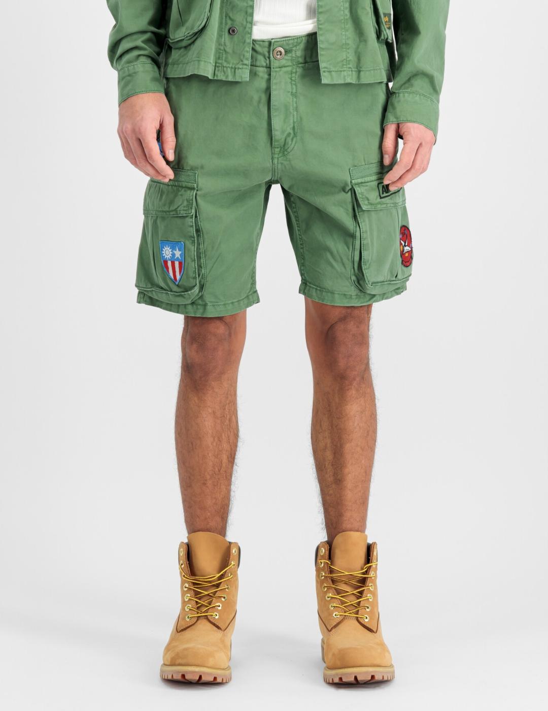 ALPHA SHORT VERDE FLYING TIGERS