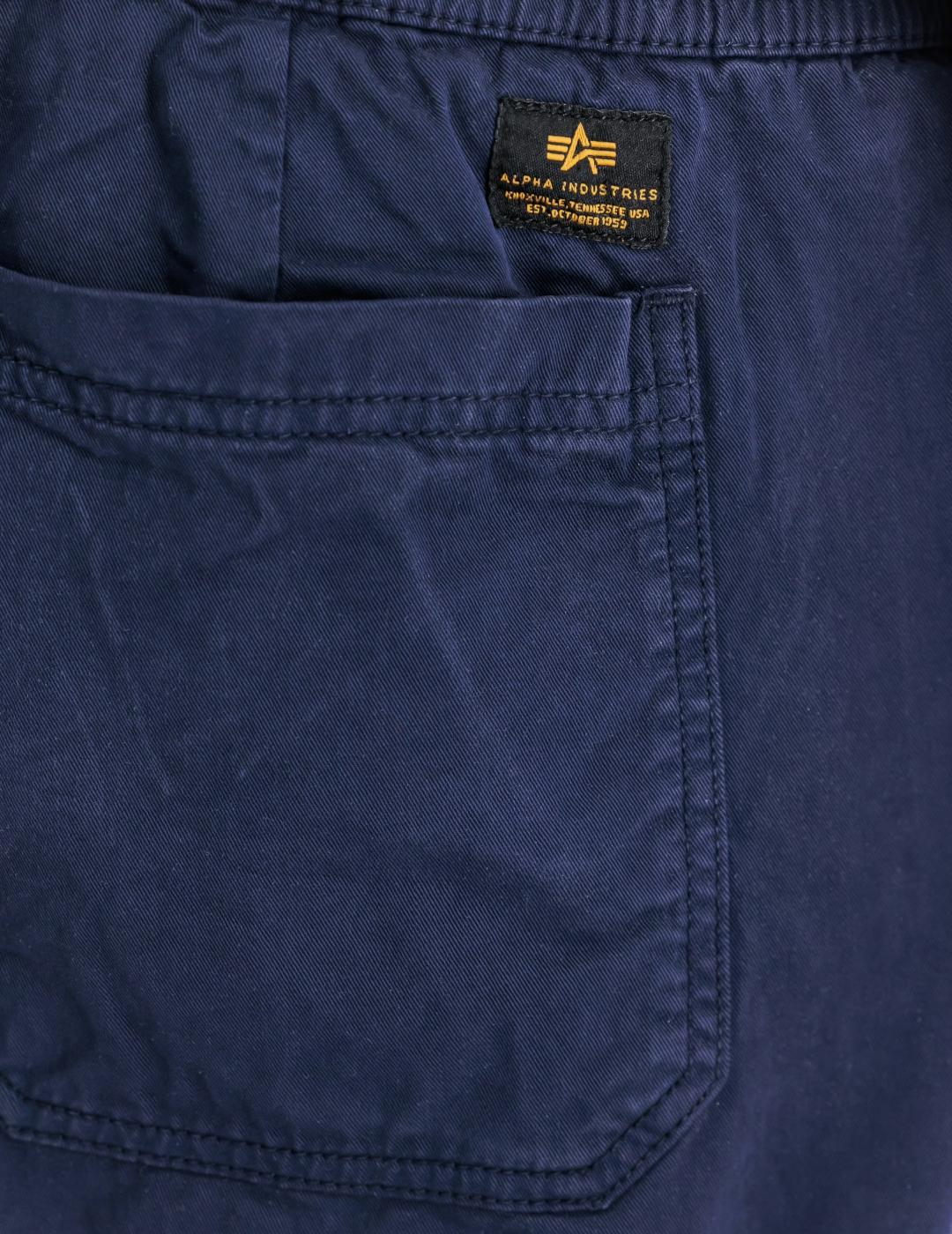 ALPHA SHORT JOGGER NAVY BASIC