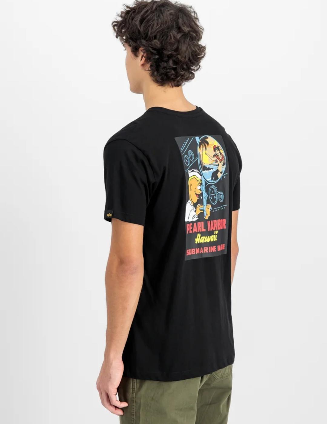 ALPHA CAMISETA NEGRA PEARL HARBOR