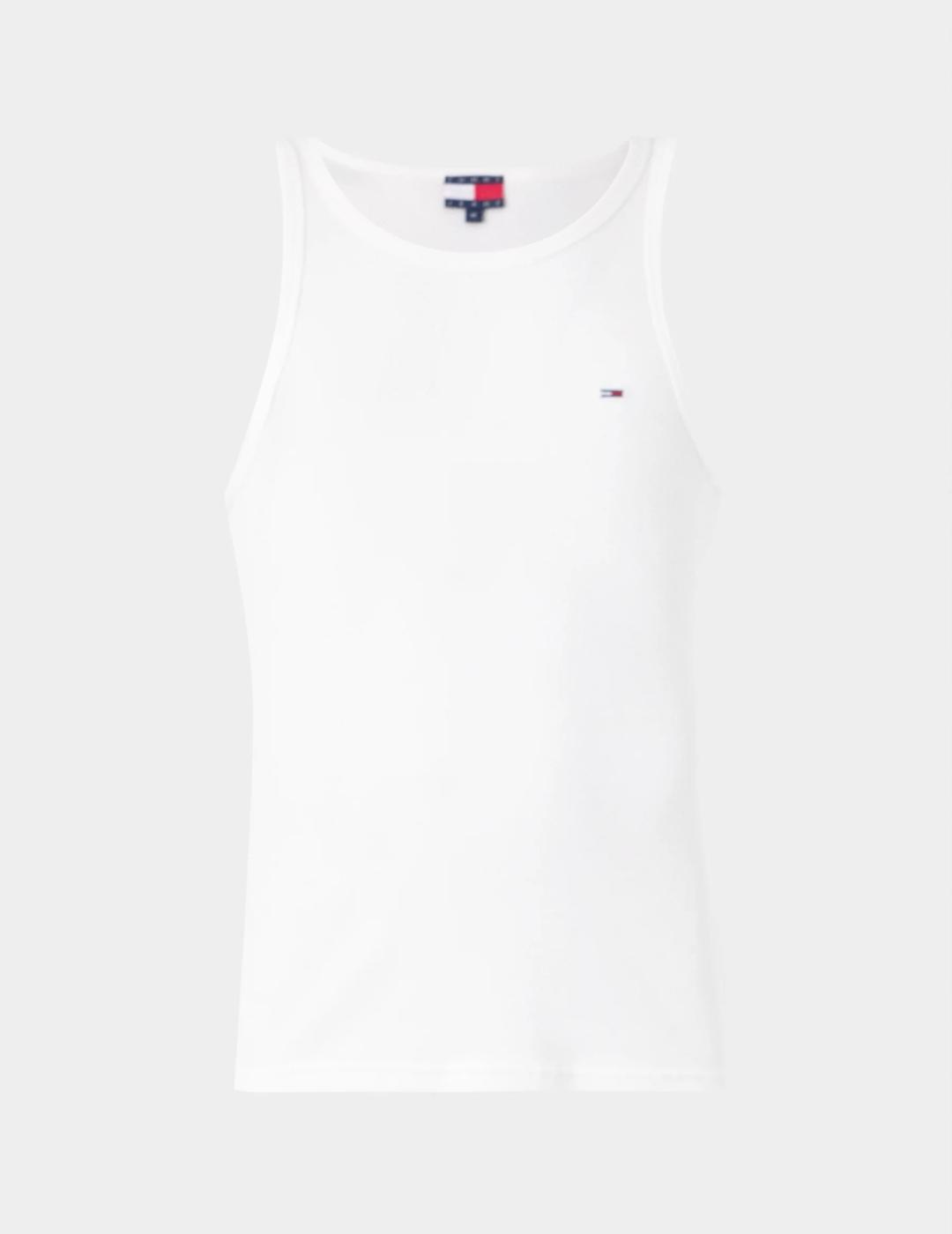 TOMMY CAMISETA BLANCA TIRANTES SLIM