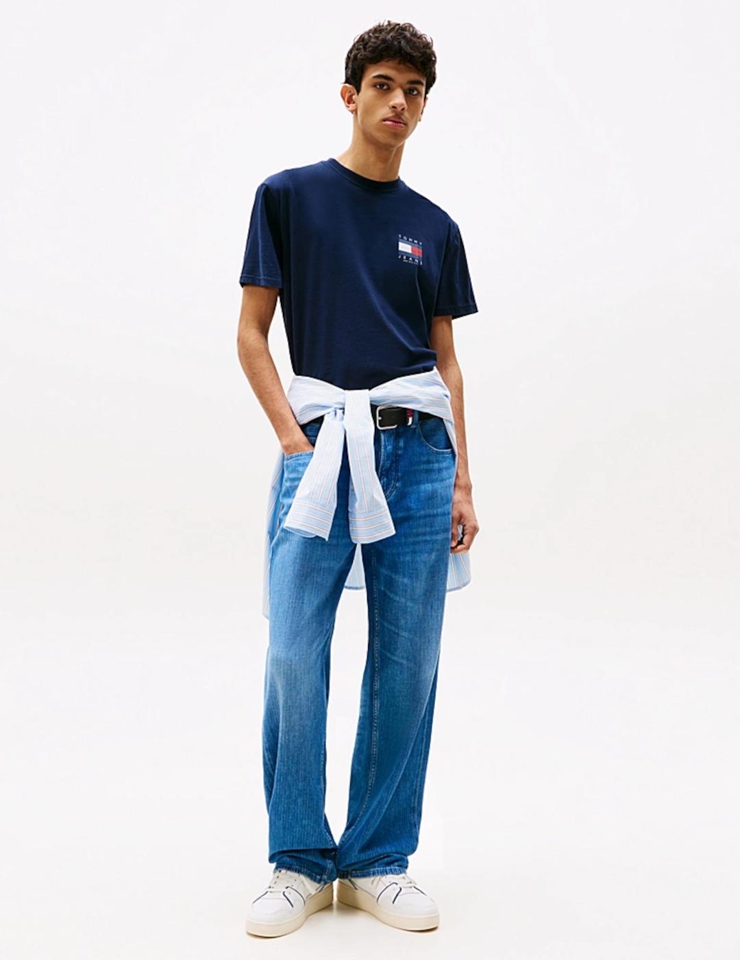 TOMMY CAMISETA FLAG DARK NAVY